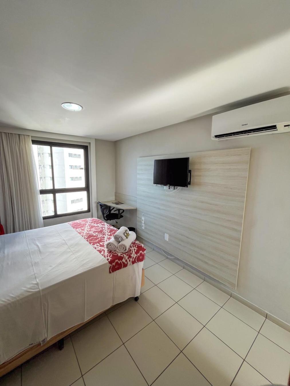 Ponta Negra Flats Confort Accommodations Vista Para O Mar ナタール エクステリア 写真