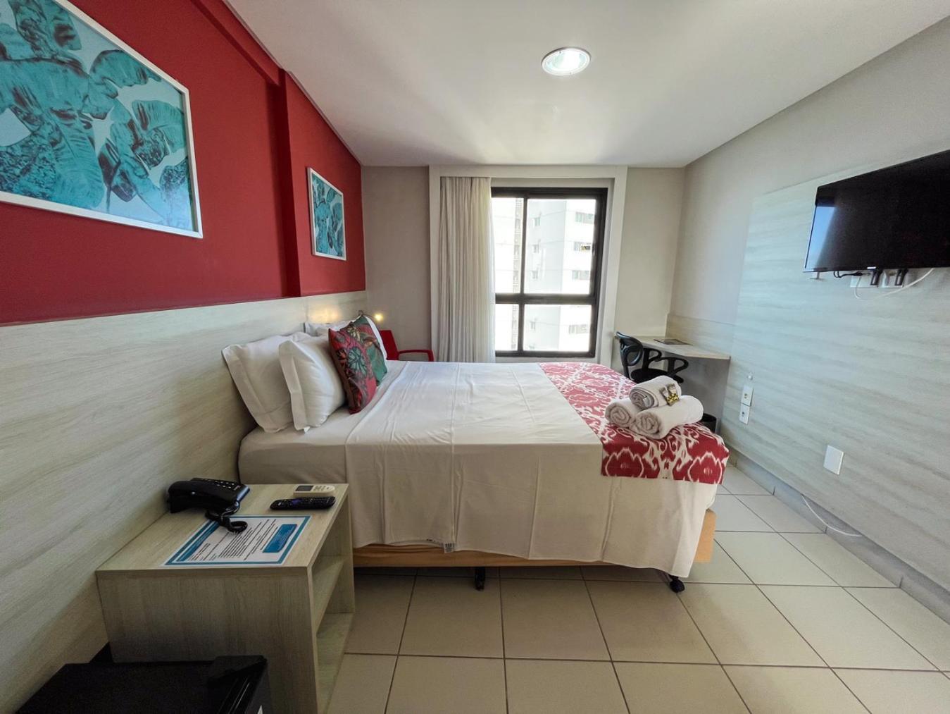 Ponta Negra Flats Confort Accommodations Vista Para O Mar ナタール エクステリア 写真