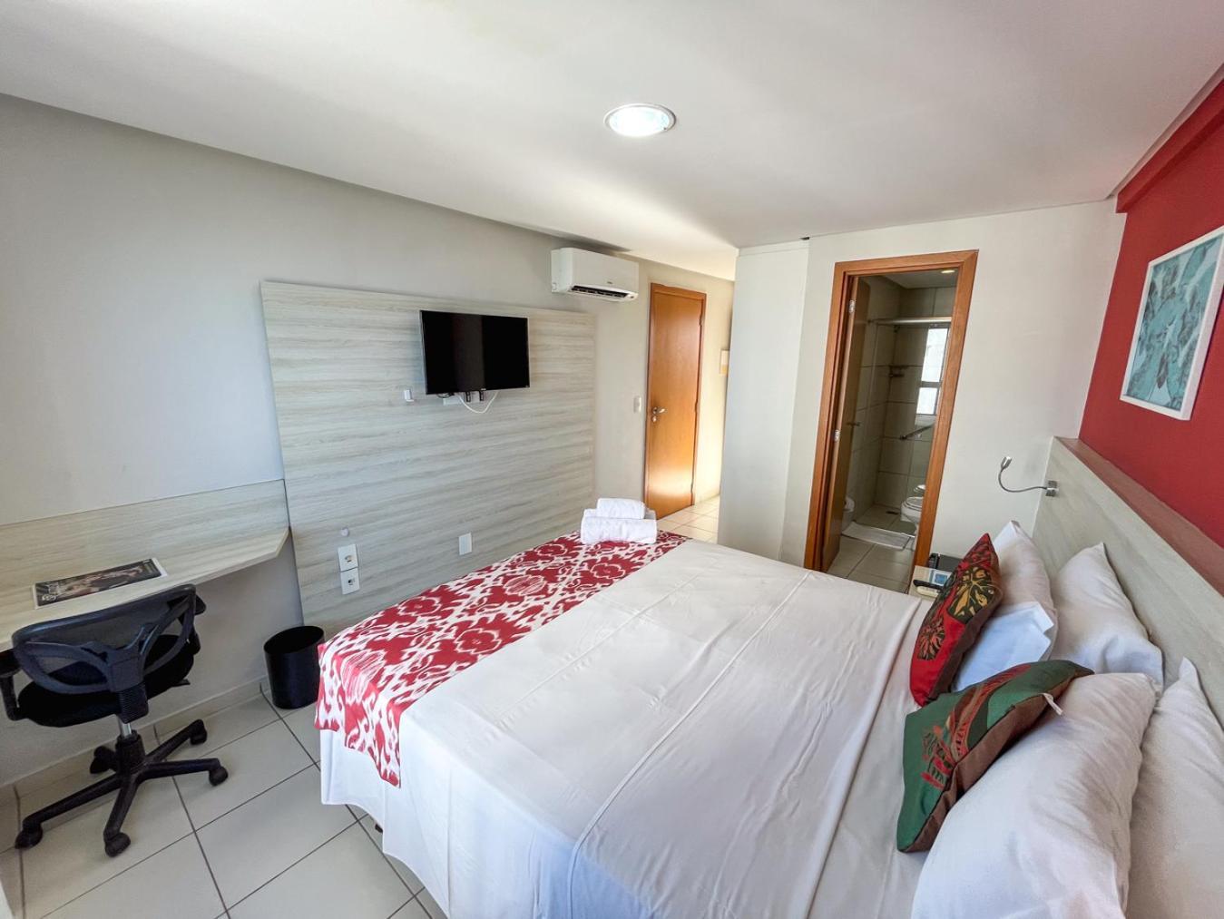 Ponta Negra Flats Confort Accommodations Vista Para O Mar ナタール エクステリア 写真