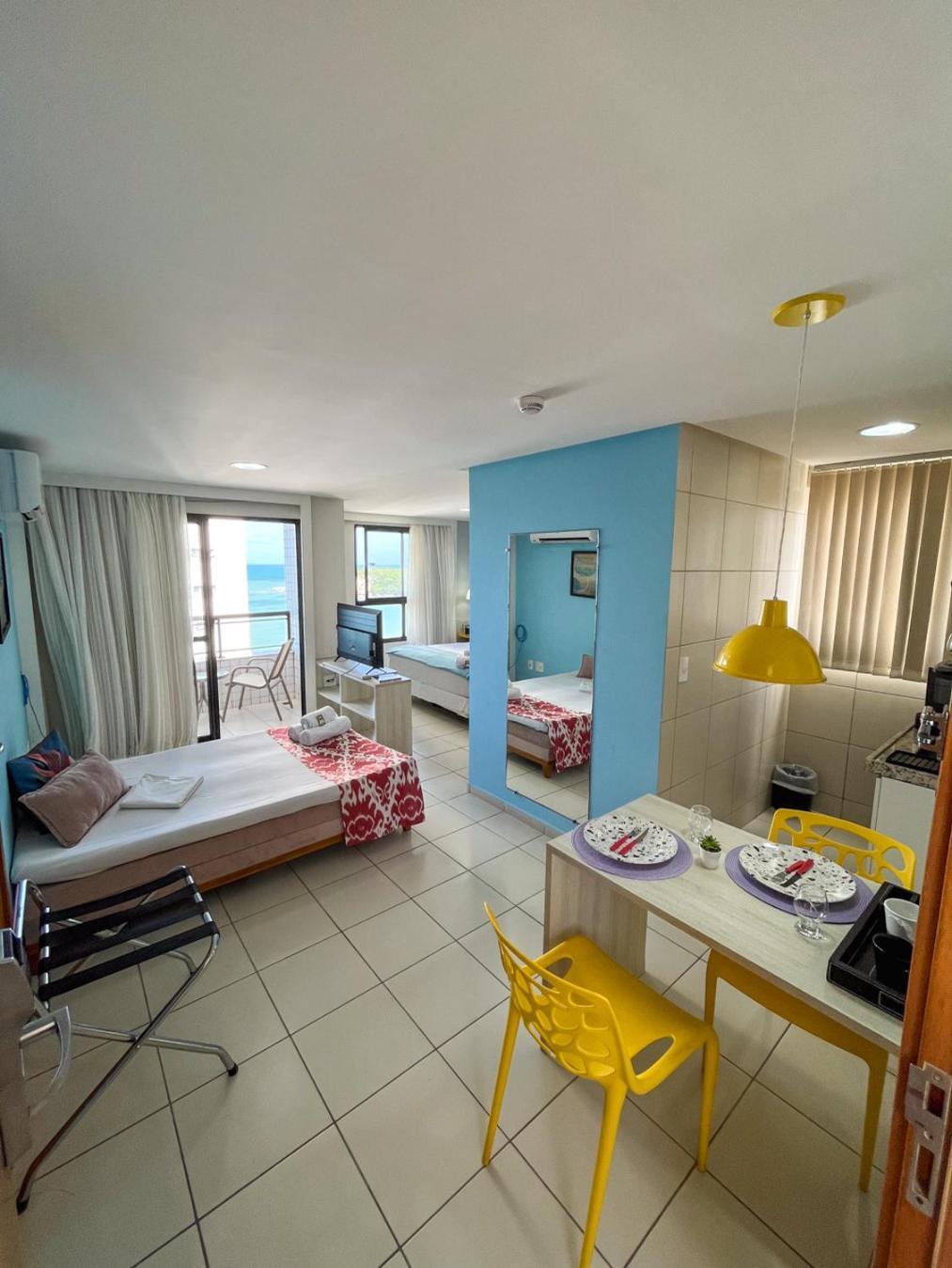 Ponta Negra Flats Confort Accommodations Vista Para O Mar ナタール エクステリア 写真